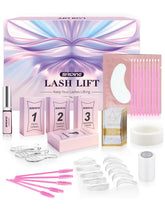 Siripine Lash Lift Kit box contents and packaging for a quick home lash routine