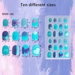 Siusio glitter-gradient-nails highlight gradient color options for fun, shop-ready nail art