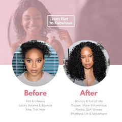 SIYUSI curly wave texture at 16 inch for voluminous length.