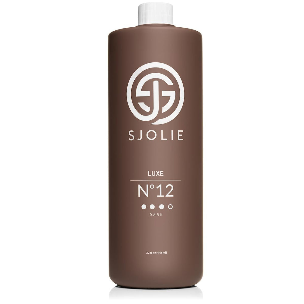 SJOLIE Sunless Luxe12 bottle 32oz ready for at-home spray tan