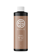 SJOLIE Sunless No.12 bottle shown for an even, long-lasting bronze finish.