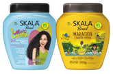 SKALA Hair Type 3ABC bottle pours hydrating conditioner for defined curls.