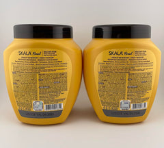 Close-up of SKALA Maracuja texture shows creamy, nourishing formula for smoother detangling.