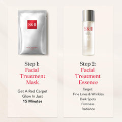 SK-II facial treatment masks in-pack provide intensive hydration for glowing skin.