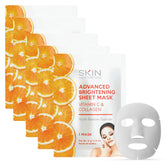 Skin Aesthetics vitamin c-collagen mask pack on display for hydrating glow