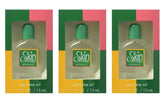 Skin Musk Perfume Oil pack of 3 bottles arranged for display, versatile daily fragrance.