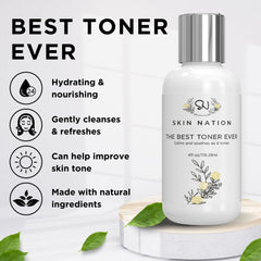 Skin Nation Hydrating Rosewater Toner rosewater drops highlight soothing hydration
