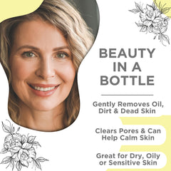 Skin Nation Scrubalicious exfoliator – pores close-up highlights cleaner-looking pores and a refreshed complexion.
