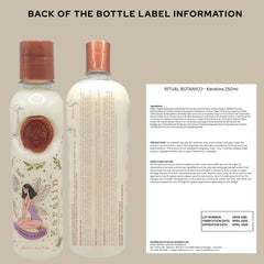 Skin Revolution Ritual Botánico keratin oils close-up highlights nourishing plant ingredients.