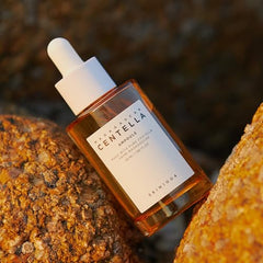 SKIN1004 Ampoule texture watery non-sticky closeup suggests fast-absorbing hydration.