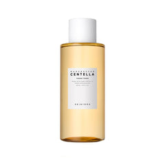 SKIN1004 Centella Toning Toner on cotton pad ready for gentle exfoliation and prep