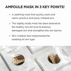 Cornmint oil imagery suggests refreshing cooling sensation on skin.