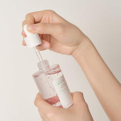 Hydration beads under magnification with SKIN1004 for deep moisture and barrier support
