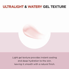 SKIN1004 Madagascar Centella Poremizing cream texture captures light dewy finish after application