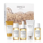 SKIN1004 Madagascar Centella Travel Kit packaging image shows a compact box for easy travel skincare.