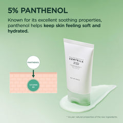 SKIN1004 Tea-Trica B5 Cream application demonstration with patting motion