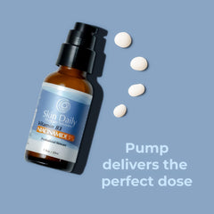 SkinDaily Niacinamide Serum label highlights 5% concentration.