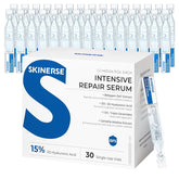 SKINERSE Intensive Repair Serum bottle closeup showing a hydrating formula.
