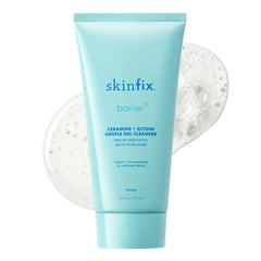 Skinfix ceramide + ectoin gel cleanser mini bottle front for daily gentle cleansing.