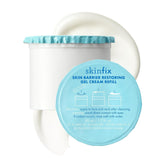 Skinfix Skin Barrier Gel Cream tube closeup shows silky texture for fast hydration.