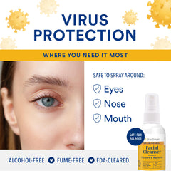 SkinSmart close-up of hypochlorous acid ingredients highlights gentle antimicrobial action