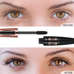 SKINOSM Waterproof all-weather mascara stays put during activity.