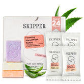 Skipper foaming hand soap tablet refills bulk pack for easy refills and waste reduction.