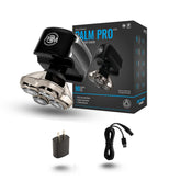 Skull Shaver Palm MX5 shaver handheld compact design enables quick head and face grooming.