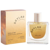 Skylar Vanilla Sky EDP bottle front presents premium fragrance for everyday luxury