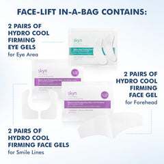 Skyn ICELAND under-eye patches reduce puffiness for refreshed eyes.