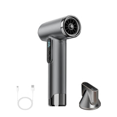 SL Nevnmoe cordless hair dryer battery indicator display helps manage power on the go.