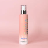 Silk'e Hair Detangler Spray bottle showing easy detangling for smoother, tangle-free hair