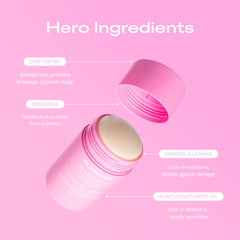 Slick Hair Co wax stick delivers a non-greasy finish on hair.