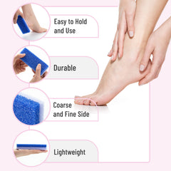 Slick Solutions pumice stone natural eco-friendly design exfoliates dead skin without chemicals
