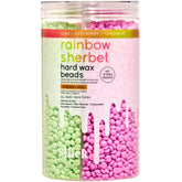 Sliick Rainbow Sherbet hard wax beads package shot for easy at-home waxing session.