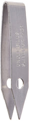 Sliver Gripper Uncle Bill's keychain tweezers close-up with precision-ground tips for tiny splinters.