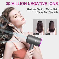 slopehill professional ionic hair dryer concentrator attachment enables precise straight styling.
