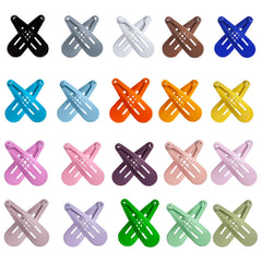 SLYFTE Upgrade Snap Mini Hair Clips color variety enables fast outfit coordination