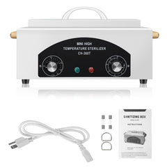Smith Chu high-temperature cleaning box open-lid enables quick tool refresh between clients.