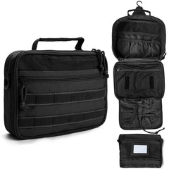 SMONT toiletry bag multi-pocket organization keeps grooming gear neatly separated