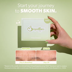 Smoothies strong-adhesive-face-patches demonstrates secure overnight wear while sleeping
