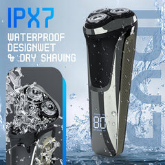 Snapbuy razor fast charging feature powers up quickly for last-minute grooming.