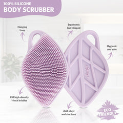 Sndyi lathering-bristles deliver rich lather with soap-efficient cleansing.