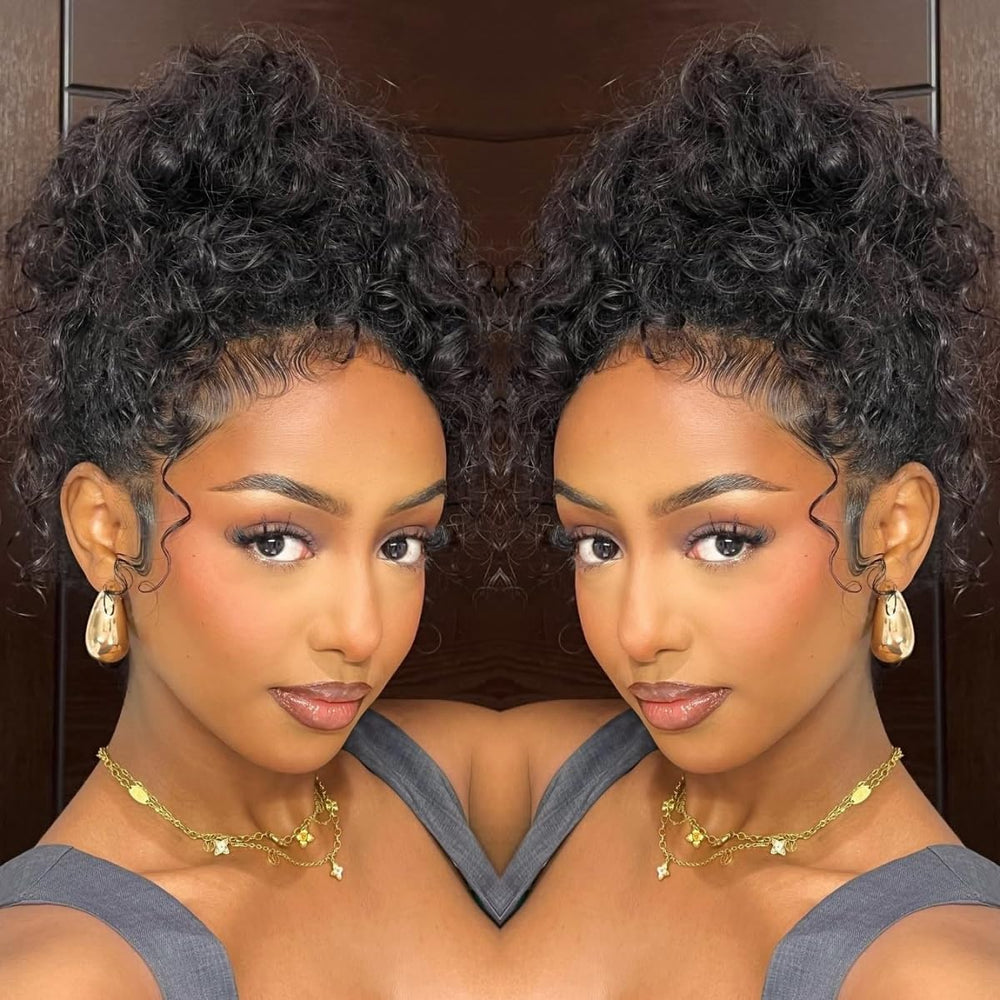 SNV Hidden Strap 360 Skinlike HD Lace Front Wig blends with skin for natural look.