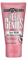 Soap & Glory foot cream application closeup showing smooth texture and cooling menthol