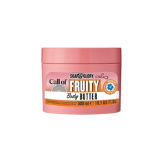 Soap & Glory Call of Fruity bottle close-up highlighting rich hydration.