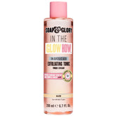 Soap & Glory Glow Toner bottle shows radiant, hydrating glow for daily use