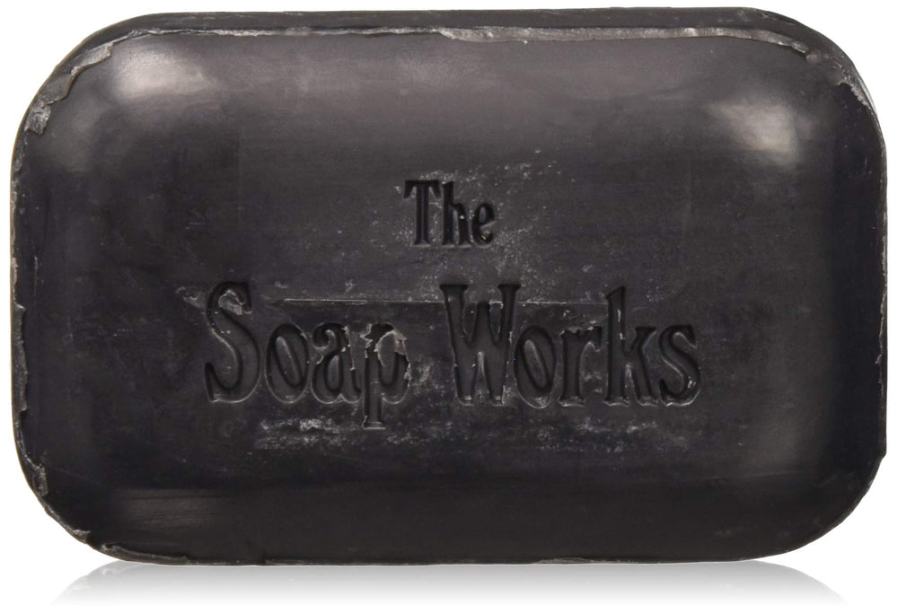 The Soap Works coal tar bar soap pack of six bars for soothing itchy skin.