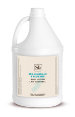Soapbox body lotion sea-minerals-bottle demonstrates ocean inspired scent and hydration.