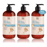 Soapbox Oat Milk & Chai Lotion pump bottle front with creamy hydration